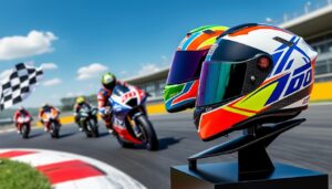 découvrez notre sélection des meilleurs casques moto pour la piste : sécurité, confort et performance garantis pour vivre pleinement vos sessions de pilotage.