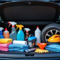 découvrez les produits d’entretien indispensables à toujours garder dans votre coffre pour faire face à toutes les situations et maintenir votre véhicule en parfait état.