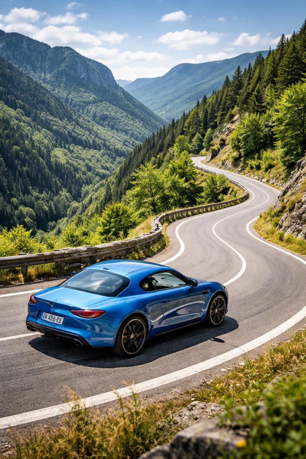 découvrez le circuit du ravin en auvergne où la renault alpine a110 s'impose en dominatrice des chronos sur routes sinueuses, alliant performance et précision.