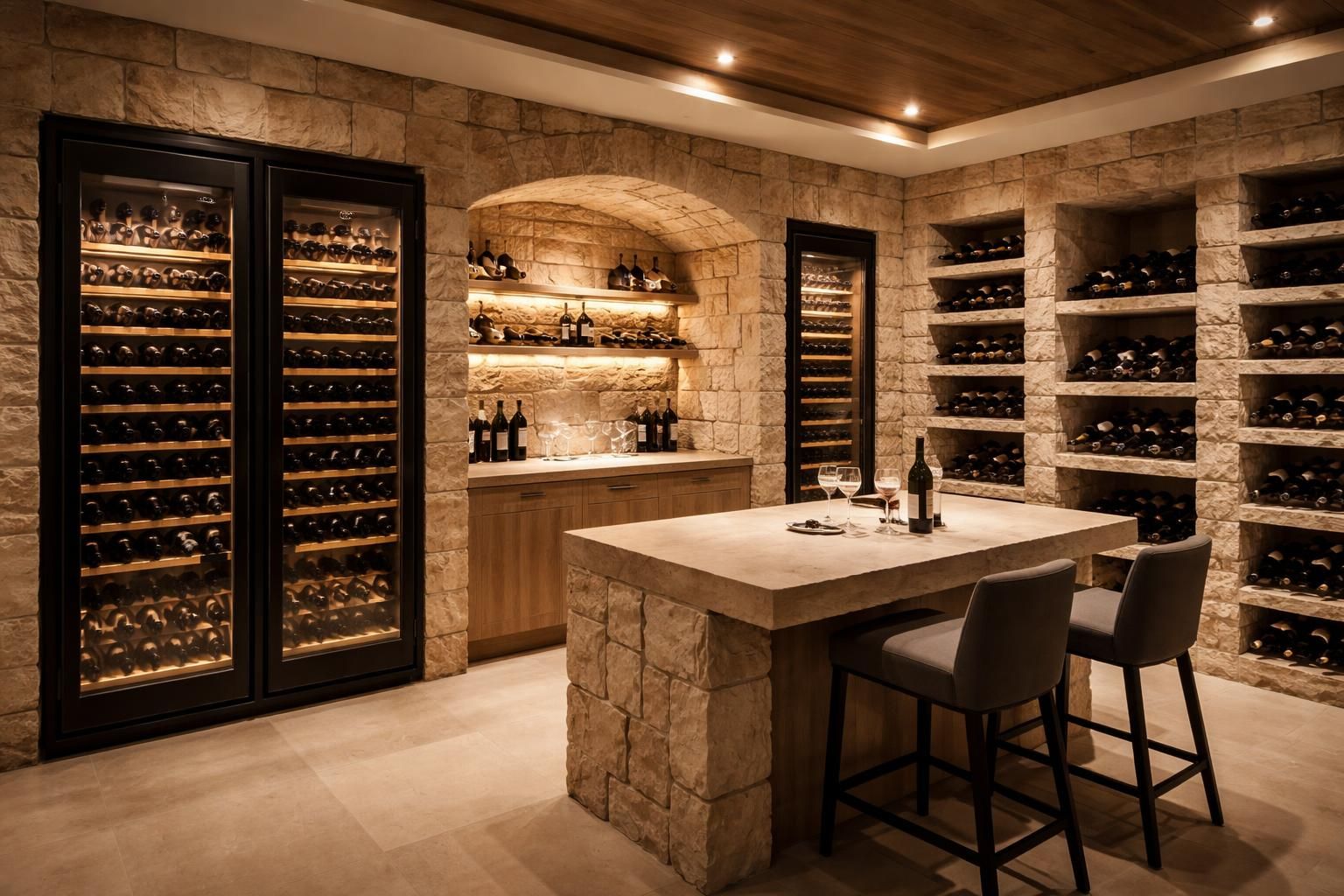 découvrez comment créer une cave à vins unique avec le système eurocave et les pierres de bourgogne, conçue spécialement pour les amateurs éclairés souhaitant préserver et sublimer leurs bouteilles.